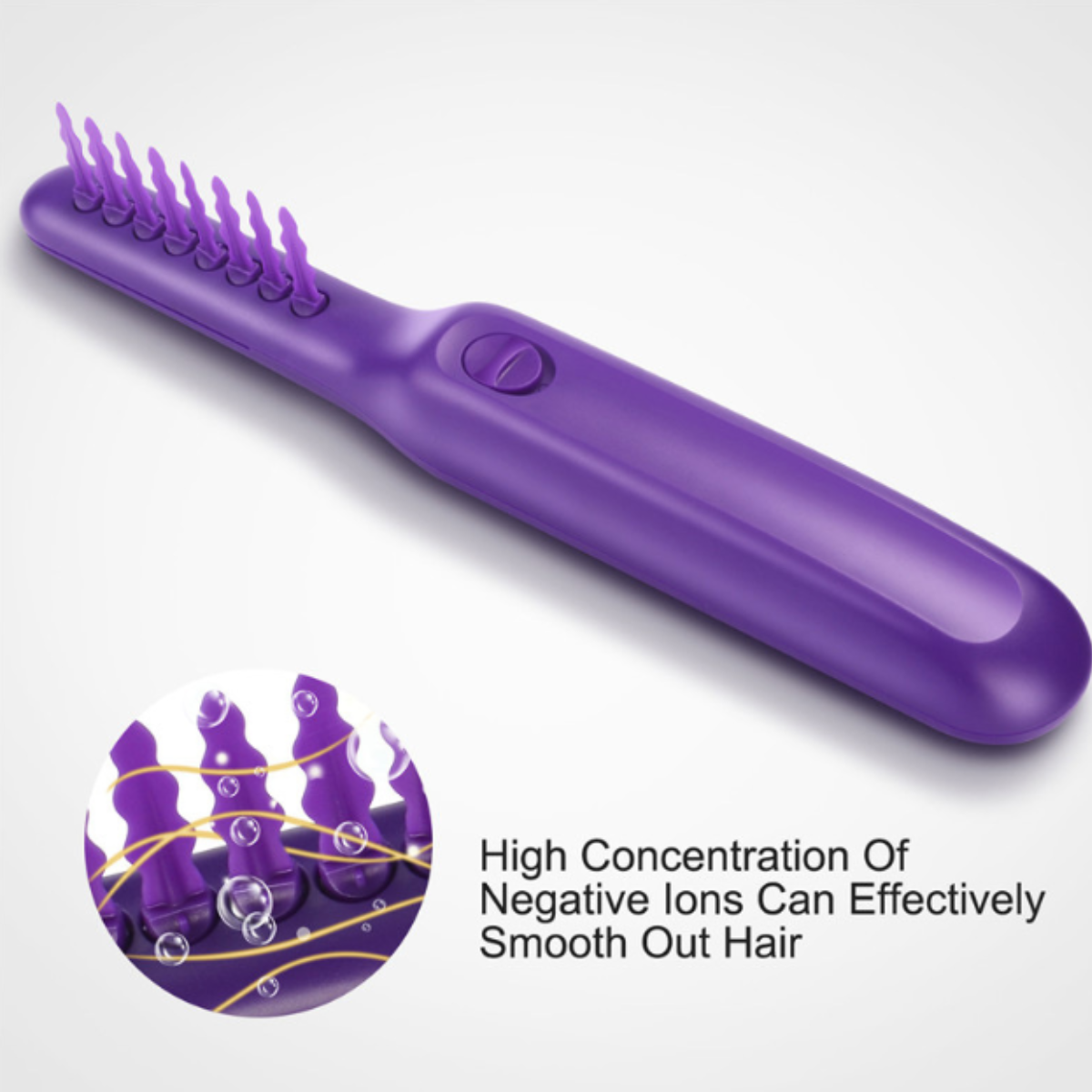 Electric Detangling Brush | Scalp Massage Hair Brush | Gentle Hair Detangler for All Hair Types