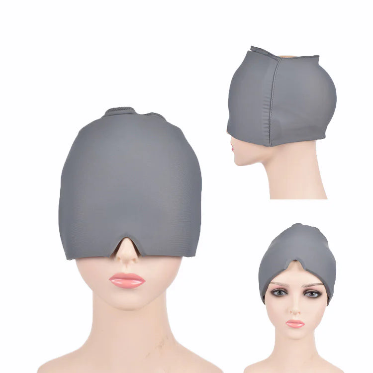 Ice Eye Mask for Headache Relief | Gel Cold Pack | Migraine & Stress Relief