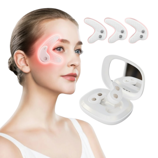 Under Eye Red Light Therapy Device | Eye Massager for Dark Circles | Puffiness Treatment
