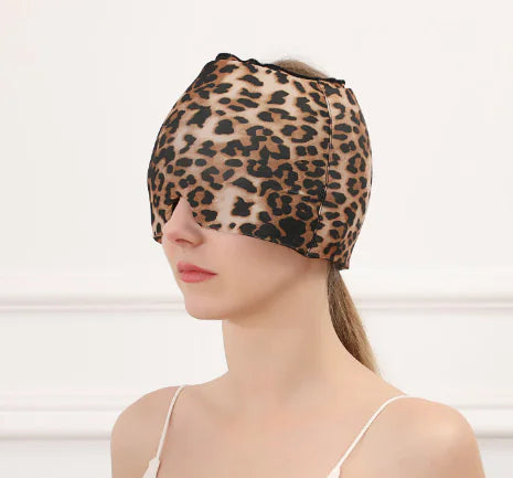 Ice Eye Mask for Headache Relief | Gel Cold Pack | Migraine & Stress Relief
